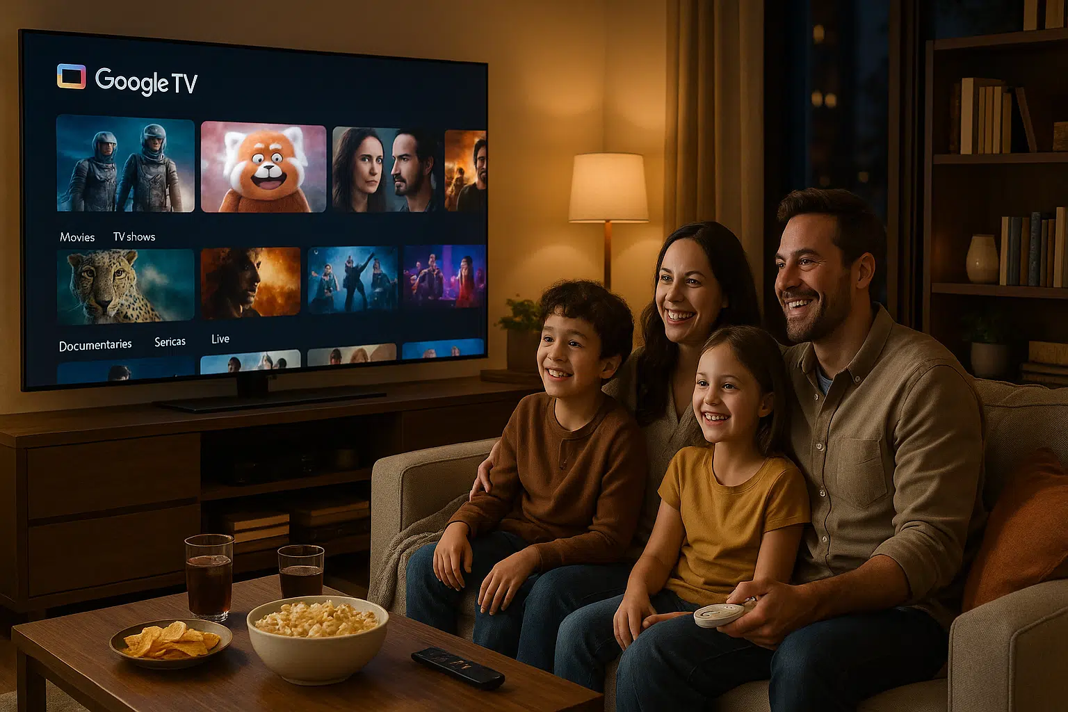 Endless Streaming with Google TV App