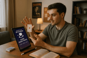 Master Illusion with Magic Learning App