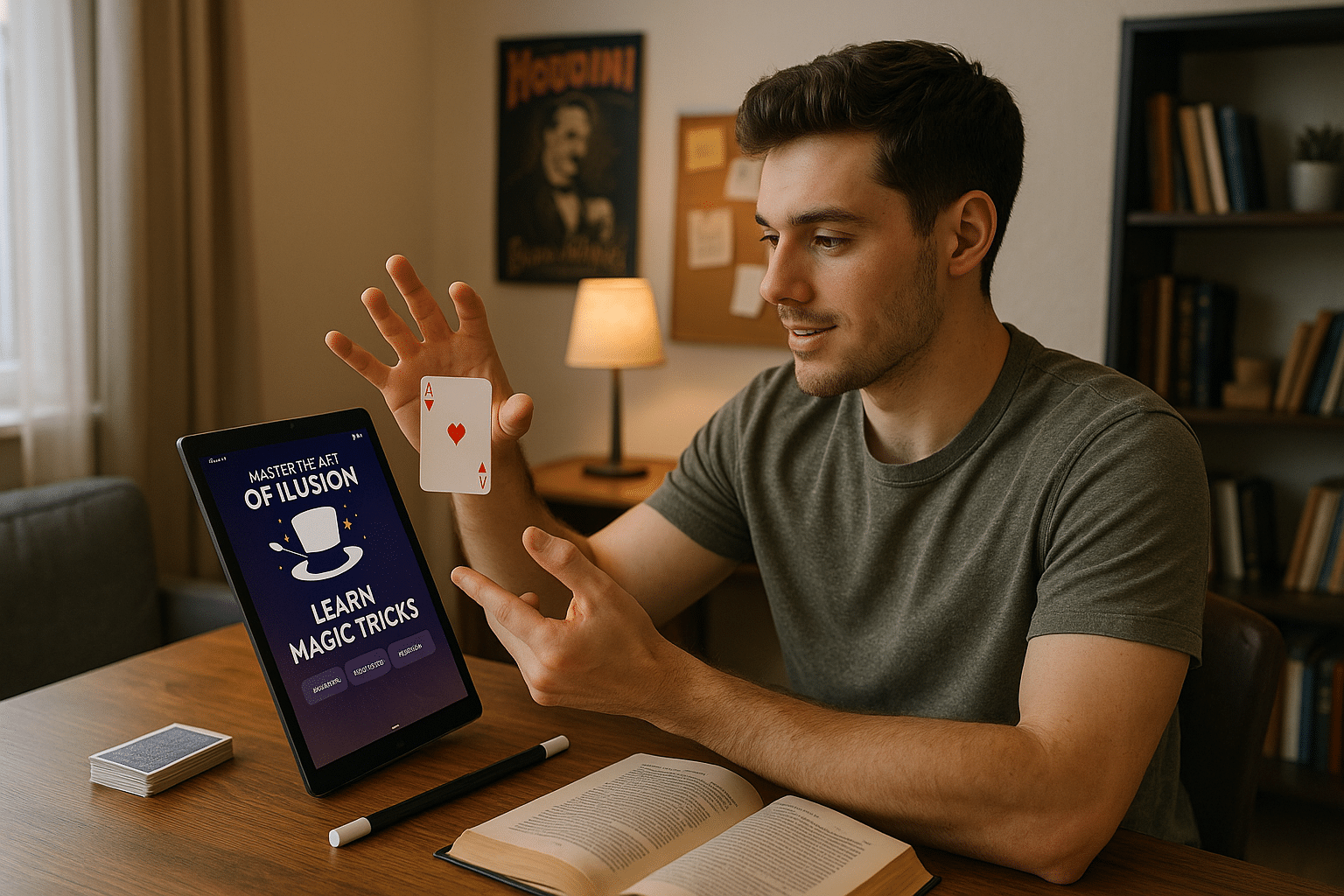 Master Illusion with Magic Learning App