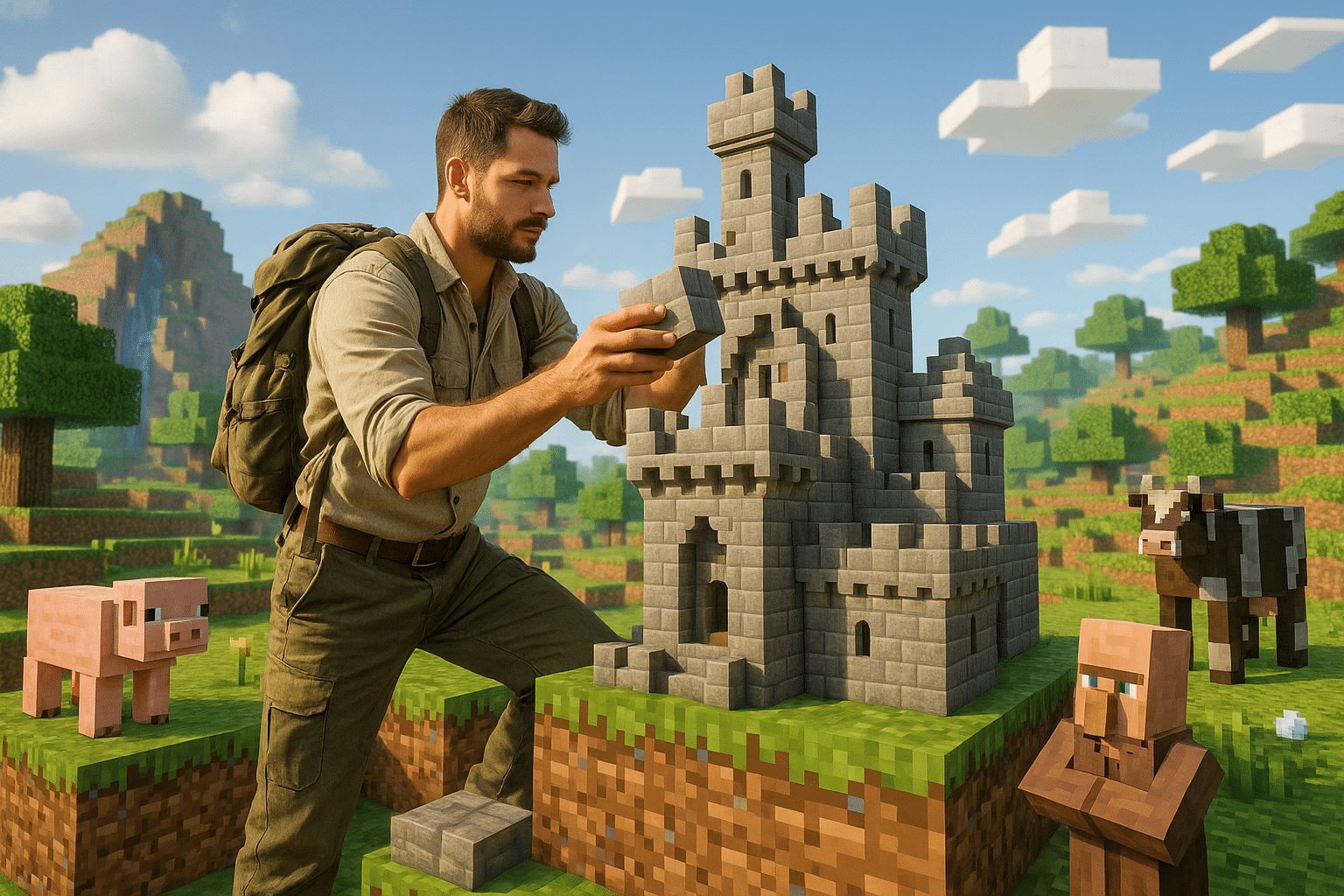 Minecraft: Unleash, Build, Explore, Conquer