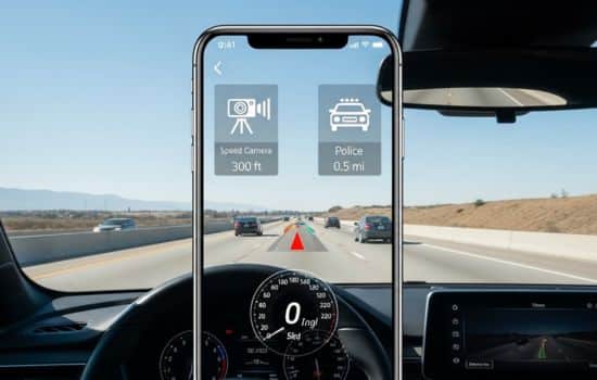 App to Identify Traffic Speed Cameras
