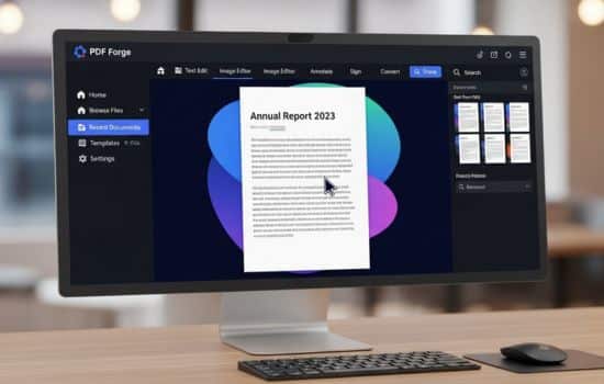 Easy-to-Use PDF Editing App